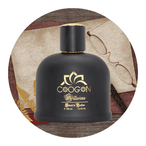 Herrenparfüm 10 Flasche schwarze farbe golden deckel mit letather in hintergrund Düfte für Ihn kategorie Herrendüfte 100ml